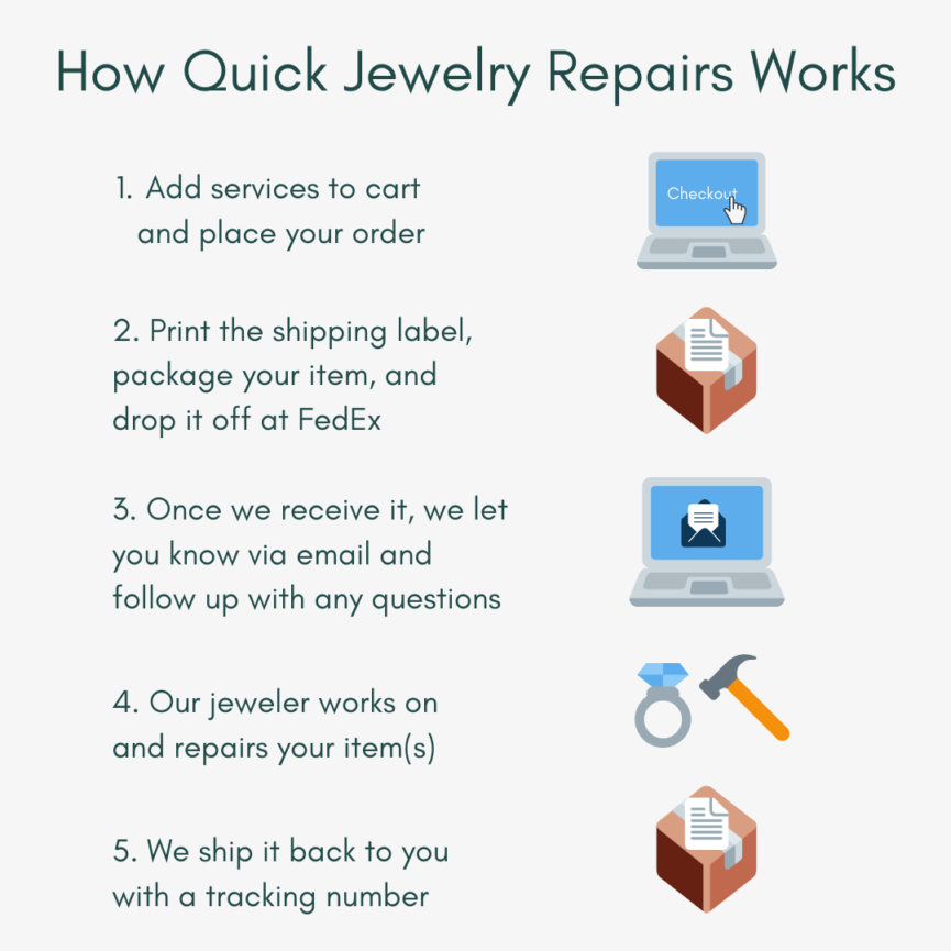Ring Shank Repair Full Shank Replacement Quick Jewelry Repairs