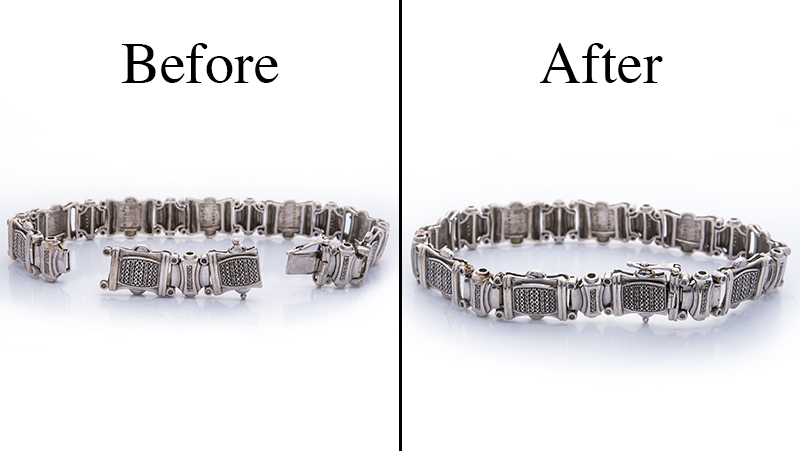 Before and After Jewelry Repairs