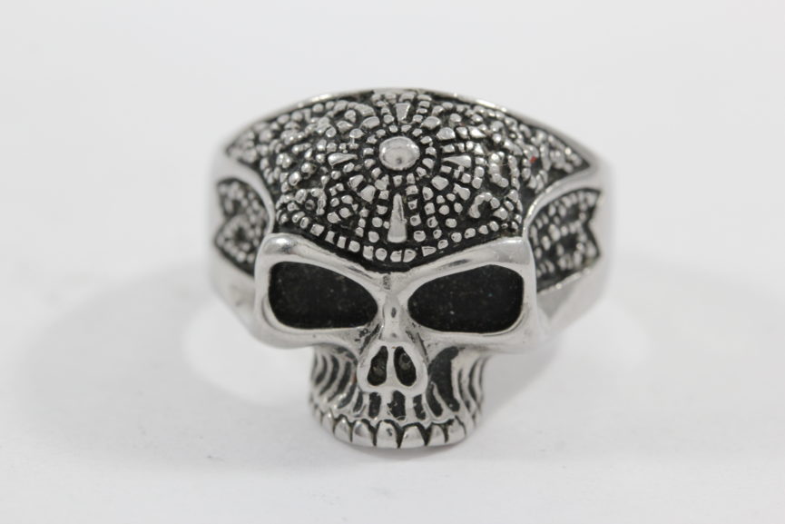 durable jewelry skull ring