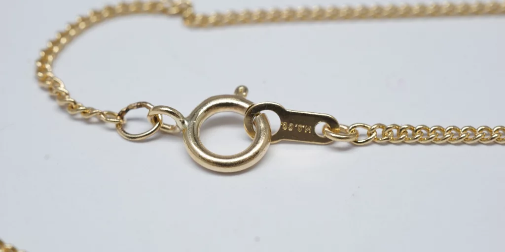 Jump ring on on sale necklace