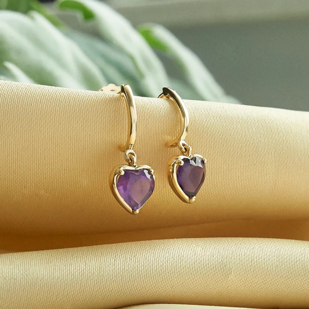 amethyst-heart-earrings