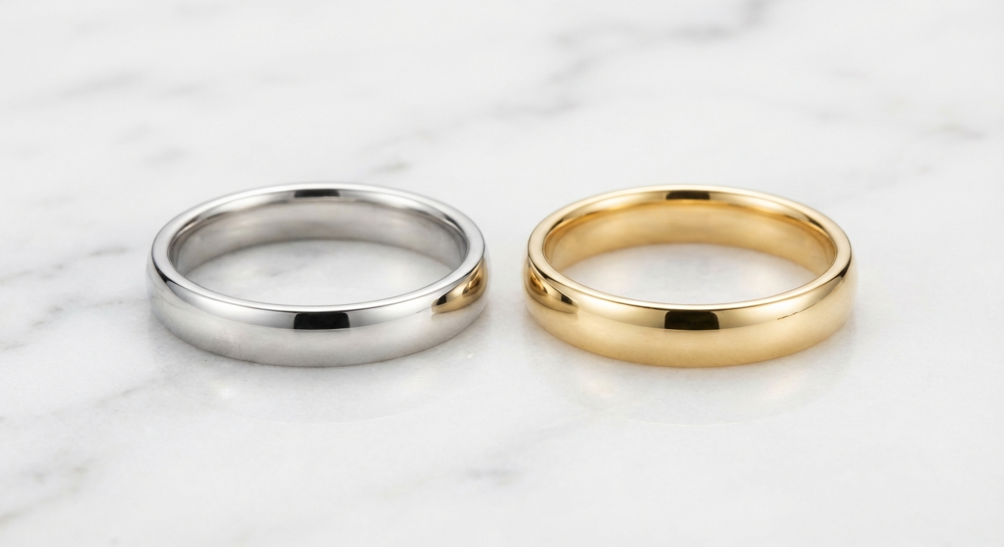 Can you gold plate a platinum ring?