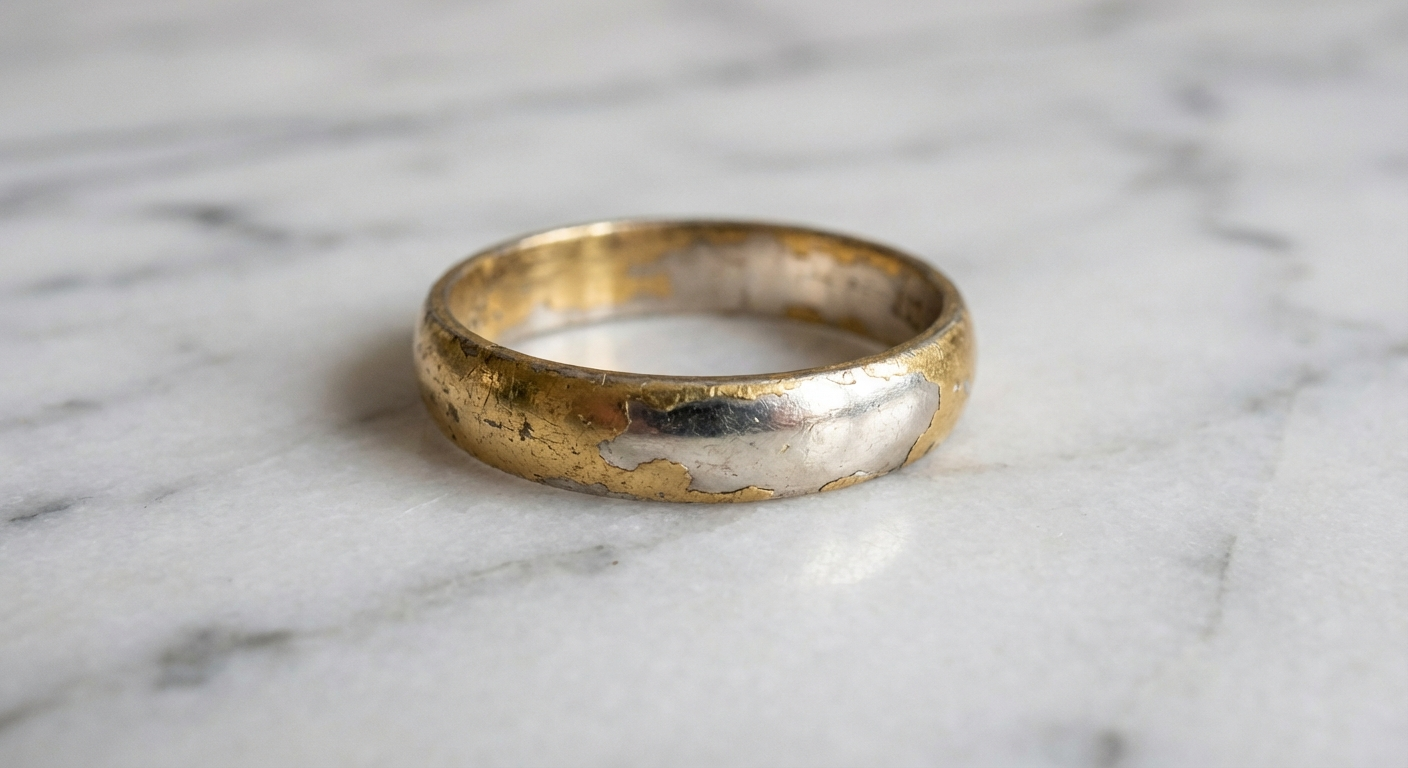 How Do I Remove Gold Plating from Silver Jewelry?