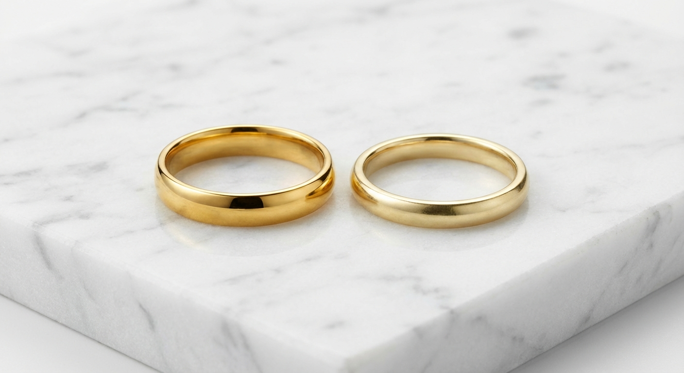 What Is the Difference Between 14k and 18k Gold?