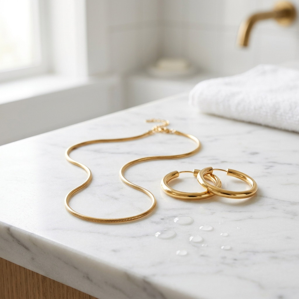 Can I Shower with Gold Plated Jewelry?