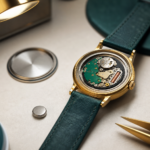 Timex watch repair on a professional watchmaker bench
