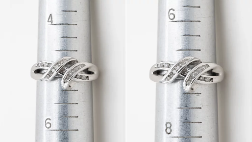 Ring Resizing Up Service • Ring Sizing By Mail • Size Up a Ring