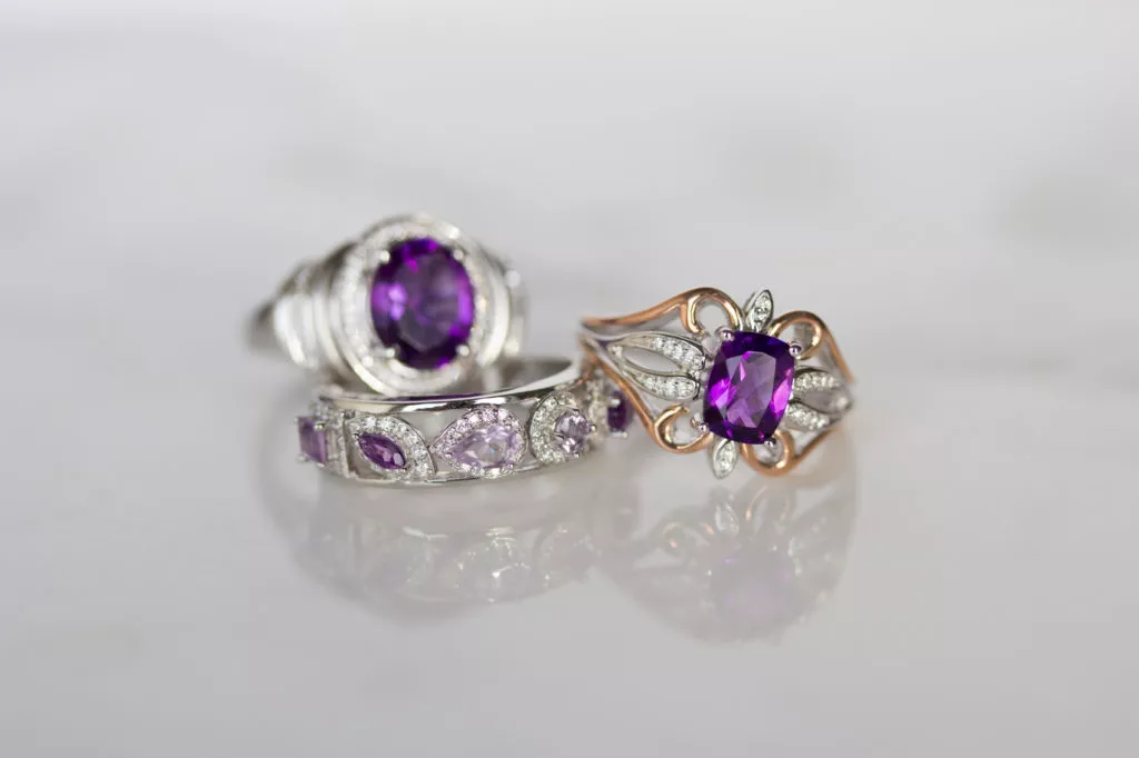 different types of birthstones Amethyst