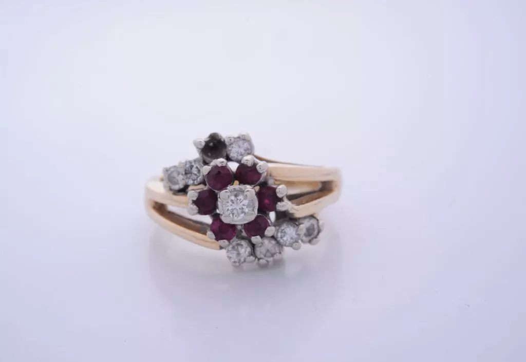 stone-setting ruby ring
