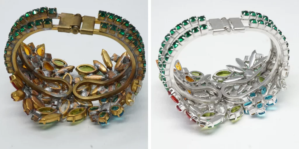 Replating costume jewelry deals