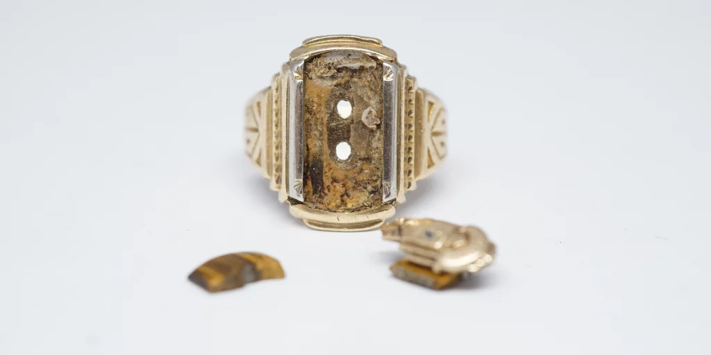 crushed ring class ring