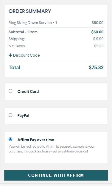 affirm checkout 01