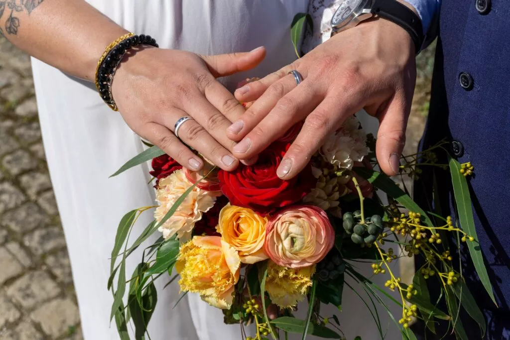 engagement rings and wedding bands